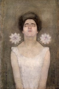 Passionflower by Piet Mondrian